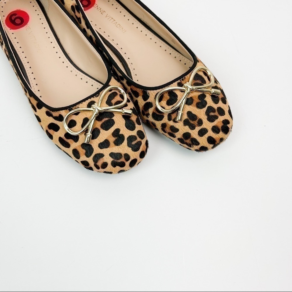 Adrienne Vittadini cavallo Leopard Ballet Flat